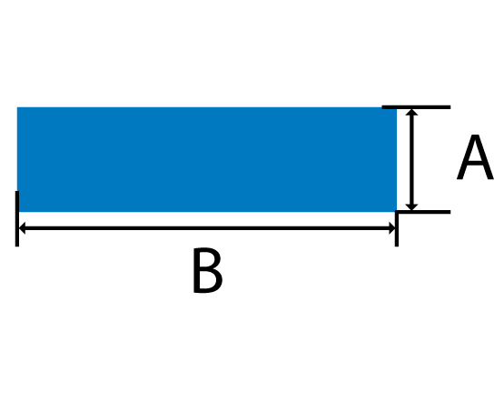 Tool Steel Flat Bar cross section