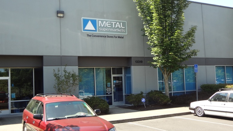 Metal Supermarkets Portland Store Front