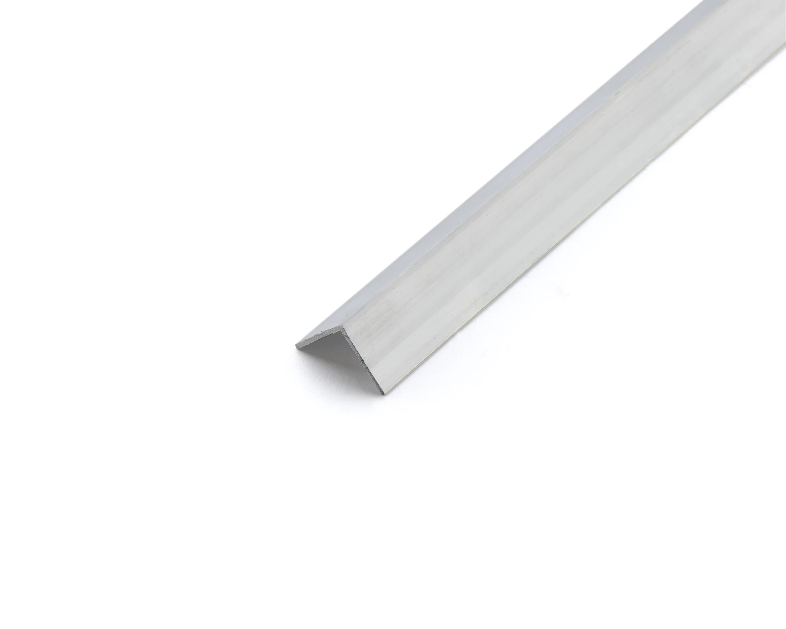 thumbnail image 2 of 92-Inch Aluminum Angle - 1/2 X 1/16 Clear Anodized 6063-T6 Alloy 2 of 3