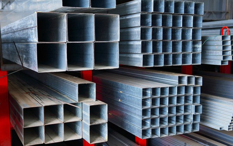 galvanized-square-tubes-racked